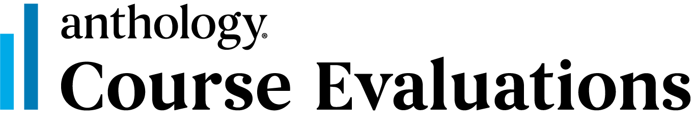 Anthology Course Evaluations logo with trademark