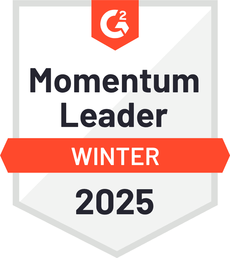 G2 Momentum Leader - Winter 2025