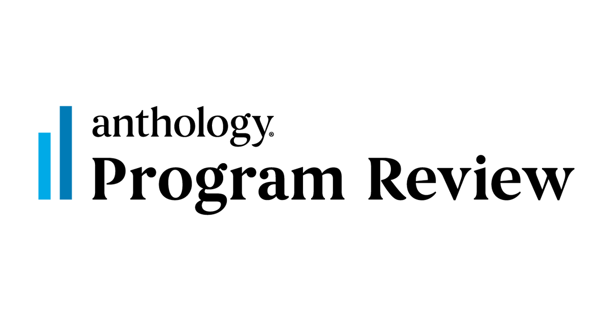 Anthology Program Review logo with trademark