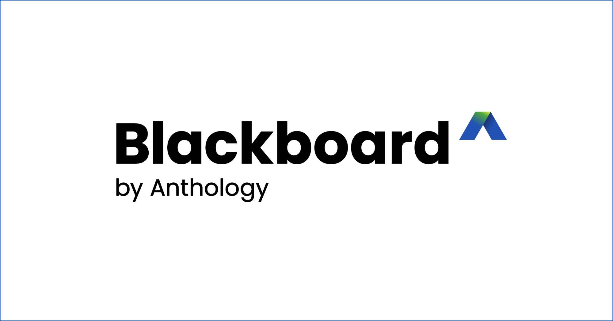 The Blackboard by Anthology logo